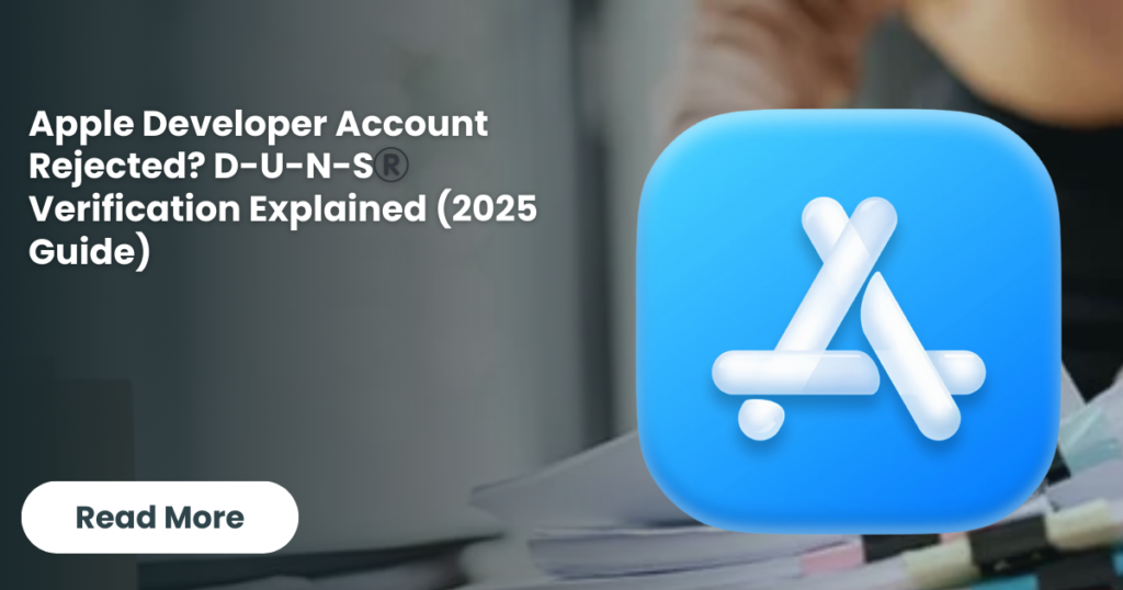 Apple Developer DUNS Verification